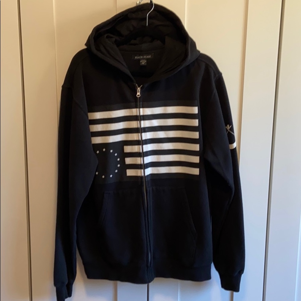 Vintage BLVCK SCVLE/BLACK SCALE Hoodie Size M